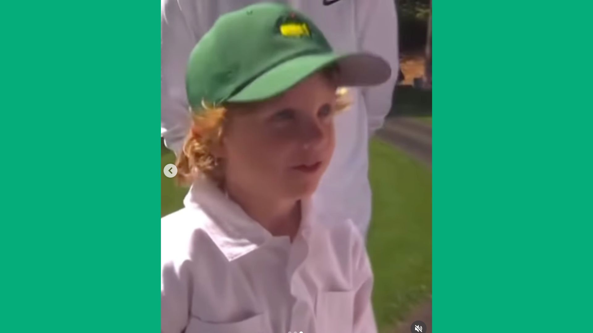 Frankie Fleetwood beim Par-3-Contest: Schafft er es diesmal über Ike’s Pond?