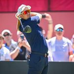 Lucas Herbert gelingt bei LIV Golf Andalucía ein Hole-in-One auf Loch 15. (Photo by Octavio Passos/Getty Images)