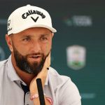 Jon Rahm bei einer Pressekonferenz im Vorfeld der BMW PGA Championship. (Foto: Getty)